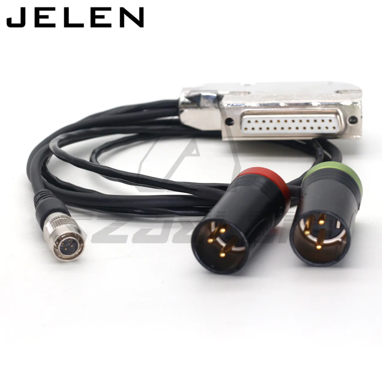 Lettosonics/Wisycom /Sennheiser /Sony /Audio Ltd Ricevitore Db25 Interfaccia Femmina Uscita Audio Linea Di Alimentazione