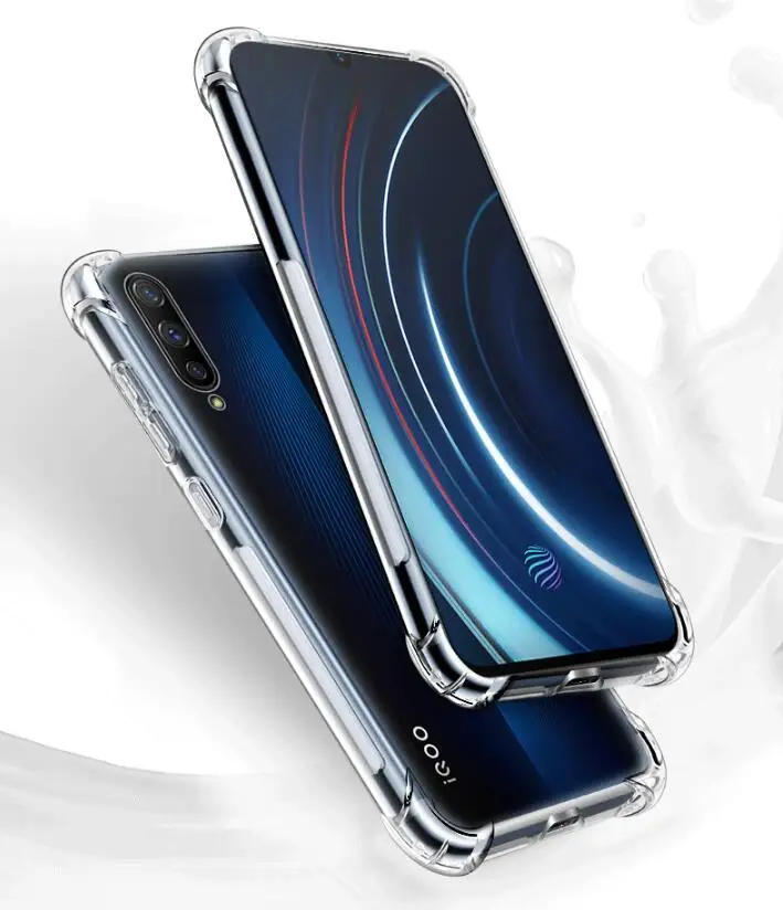 Противоскользящий силиконовый мягкий чехол для VIVO IQOO Pro 5G Z5X Z5 Y17 V17 Neo S1 V15 V7 Plus V9 Y85