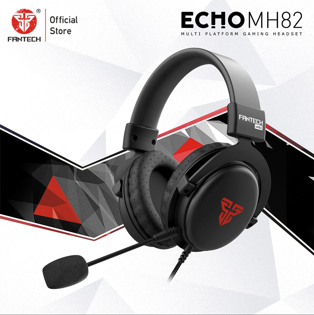 Игровые наушники FANTECH MH82 с разъемом 3 5 мм проводные ПК стерео гарнитурой