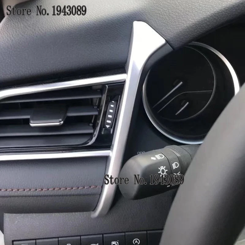 Подходит только для левого автомобиля! Для Toyota Camry XV70 ABS внутренняя отделка, левая сторона возле вентиляционного отверстия крышка украшения Отделка 1 шт