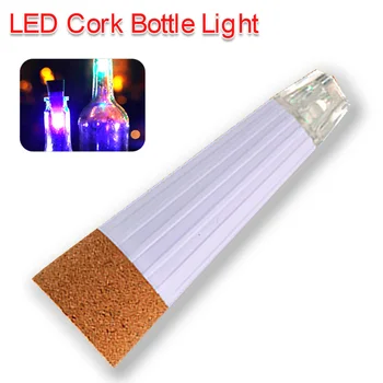 

High Quality Party Decor 1pc Cork Shaped Rechargeable USB LED Night Light Wine Bottle Lamps