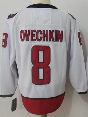 Все сшитые мужские футболки TJ Oshie ALEKSANDER Ovechkin Tom Braden Holtby Nicklas Backstrom Evgeny Kuznetsov - Цвет: Коричневый