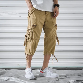 

Mens Military Cargo Shorts 2020 Summer Brand New Army Tactical Shorts Cotton Loose Work Casual Short Plus OverSize