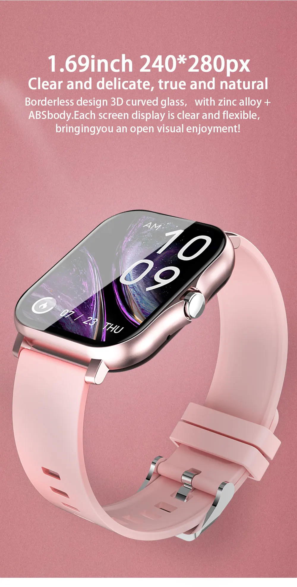 LIGE 2021 New Smart Watch Women Men Bluetooth Call Fitness Tracking Heart Rate Custom Dial Sports Waterproof Women's Smartwatch