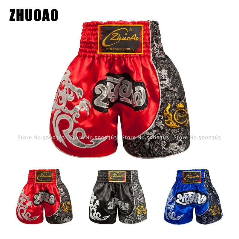Kickboxing мужские шорты Bjj MMa Muay Thai детские боксерские трусы детские тренировочные бои Фитнес Спортивная одежда для тренажерного зала