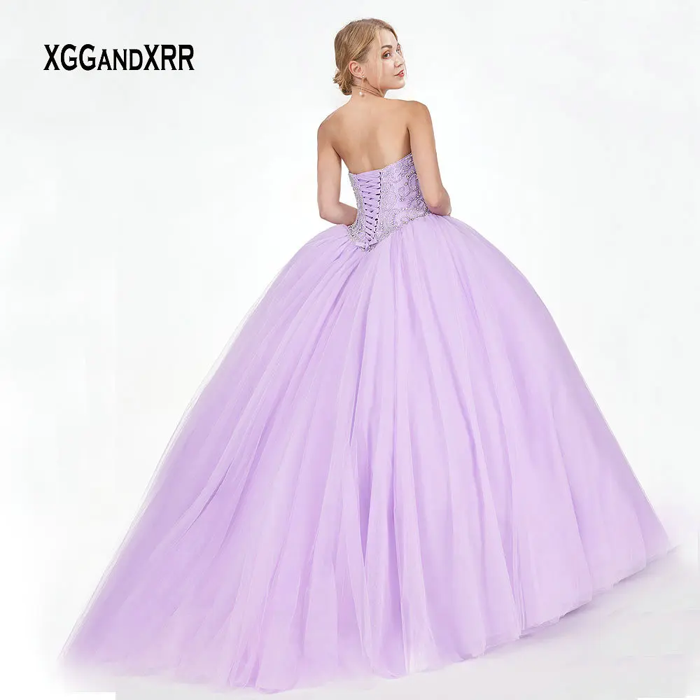 Романтическое фиолетовое бальное платье пышные платья 2019 милое 16 платье с курткой