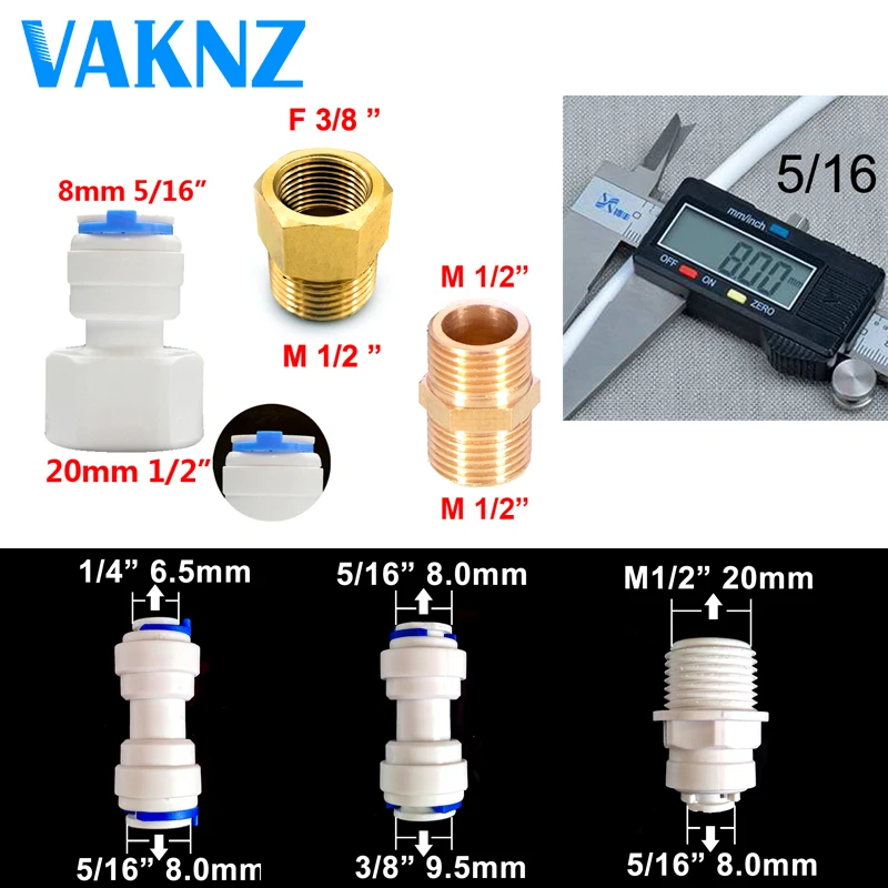 Plastic Connector Adapter Copper Connector Adapter Copper Plastic