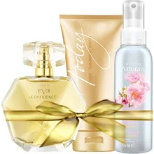 Avon Eve Confi̇dence Edp 50ml - Today Vücut Losyonu 150ml - Naturals Ki̇raz Çi̇çeği̇ Kokulu Vücut Spreyi̇ 100ml