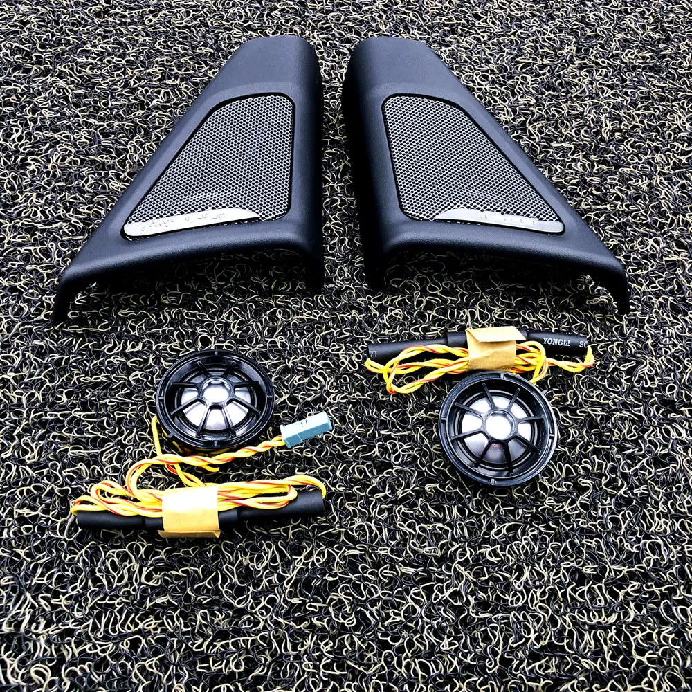 Stereo Speaker Tweeter Audio Speakers Kit Midrange Speakers For BMW F10 F11 5 Series