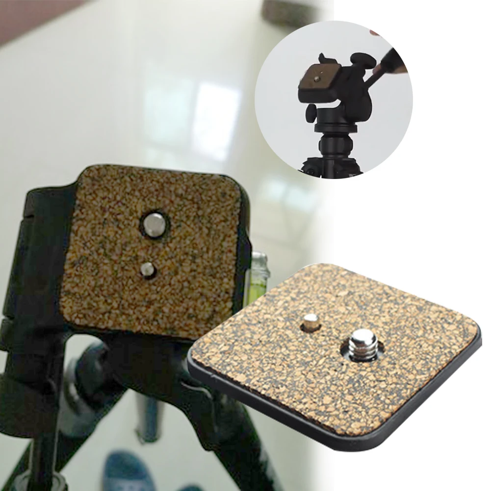 Camera Accessories Metal Adapter Quick Release Plate Mount Board Photography Easy Install Tripod Stable For Weifeng 663A 6663