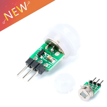 

10 pcs Mini IR Pyroelectric Infrared PIR Motion Human Sensor Automatic Detector Module AM312 Sensor DC 2.7 to 12V