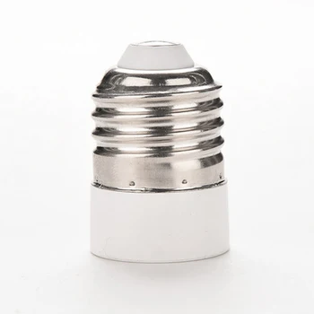 

New Fireproof Material E27 to E14 Lamp Holder Converter Socket Conversion Light Bulb Base type Adapter AC889