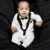 ZAFILLE New born Baby Boy Clothes Patchwork Gentleman Romper Baby 2021 С галстуком Детская Одежда 0 3 Месяца Детский Комбинезон