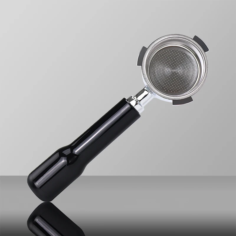 51mm Bottomless Portafilter with Dual Filter Basket - Espresso Maker Accessory