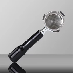 51mm Bottomless Portafilter with Dual Filter Basket - Espresso Maker Accessory (51MM Plastic)