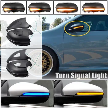 

For Volkswagen VW GOLF 6 VI MK6 GTI R line R20 Touran Dynamic Blinker LED Turn Signal Light Side Mirror Indicator Sequential