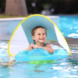 Anneau de piscine gonflable pour bébé, accessoires de piscine, cercle d'ombrage d'été, bouée pour enfants 