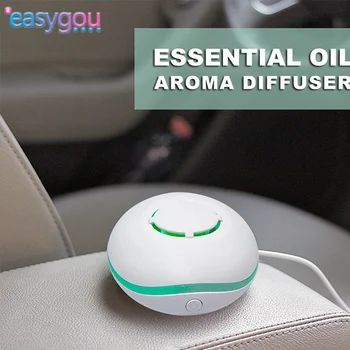 

2020 USB Car Battery Mini Anhydrous Essential Oil Diffusion Air Diffuser 7 Color Lamp Circulation Clean Air Aromaactor Diffuser