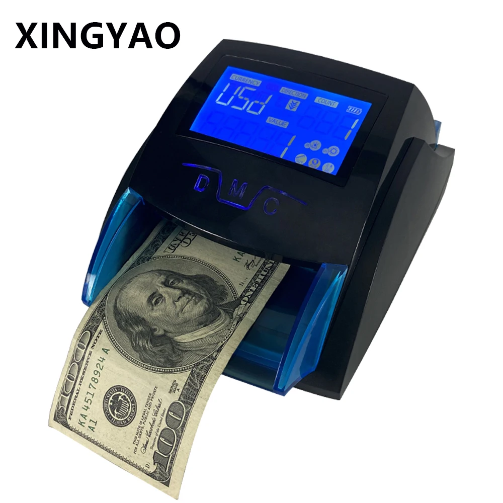 Israeli Shekes Money Counter Fake Notes Detector With 4 Sides Insertion Money Detector uv money detector