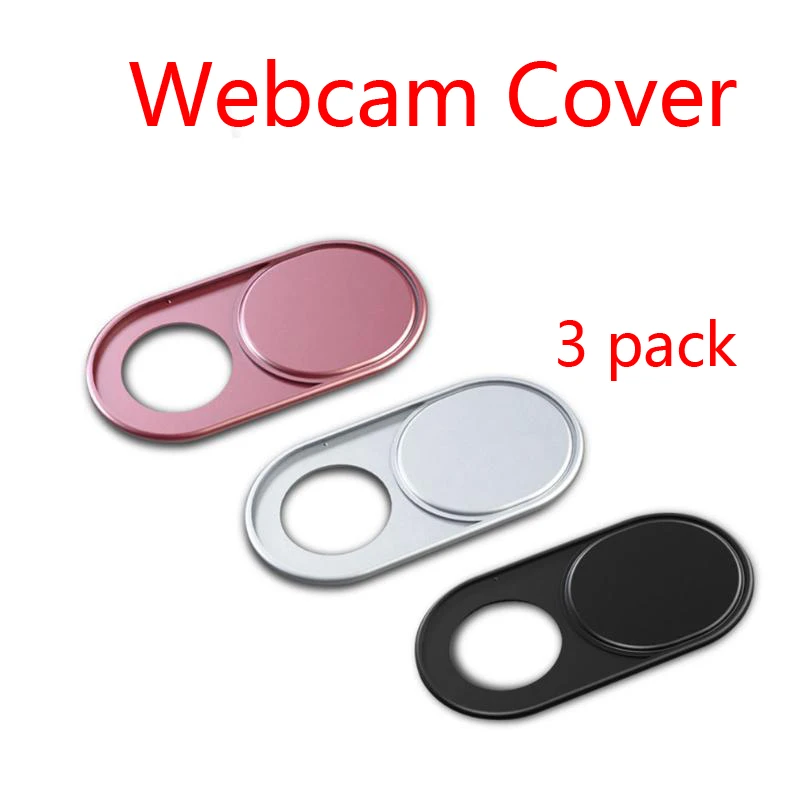 

Laptop Camera lens Webcam Cover Fisheye Slider Ultra Thin Metal Web Camera Sticker Shutter for MacBook Pro iMac PC iPad Tablet