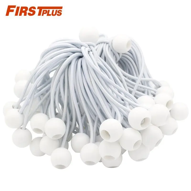 20 x 15cm 6 inch Ball Bungee Cord Tie Down Lashing Strap Elastic Binding Tape Luggage Rubber Rope bondage Ropes Car Organizer