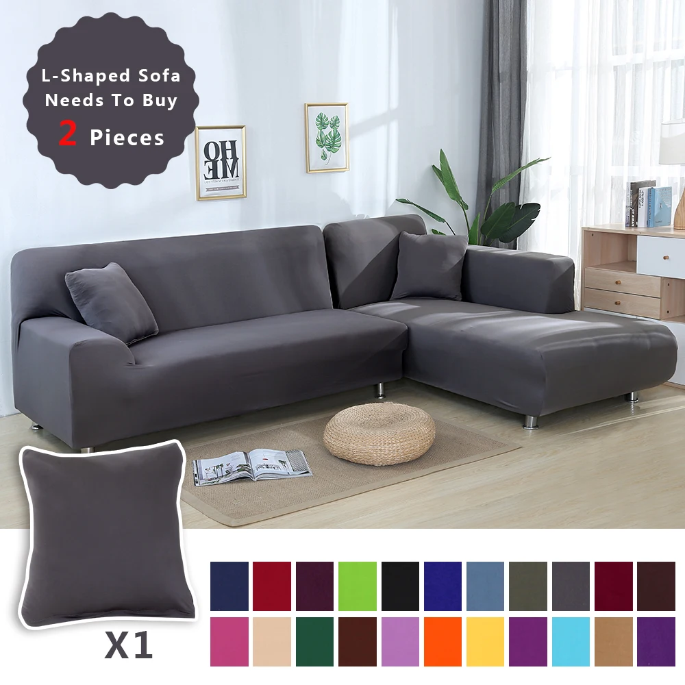 Elastic Sofa Cover Corner Sofa Covers L shape Corner Sofa Cover for Couch fundas sofa lounger