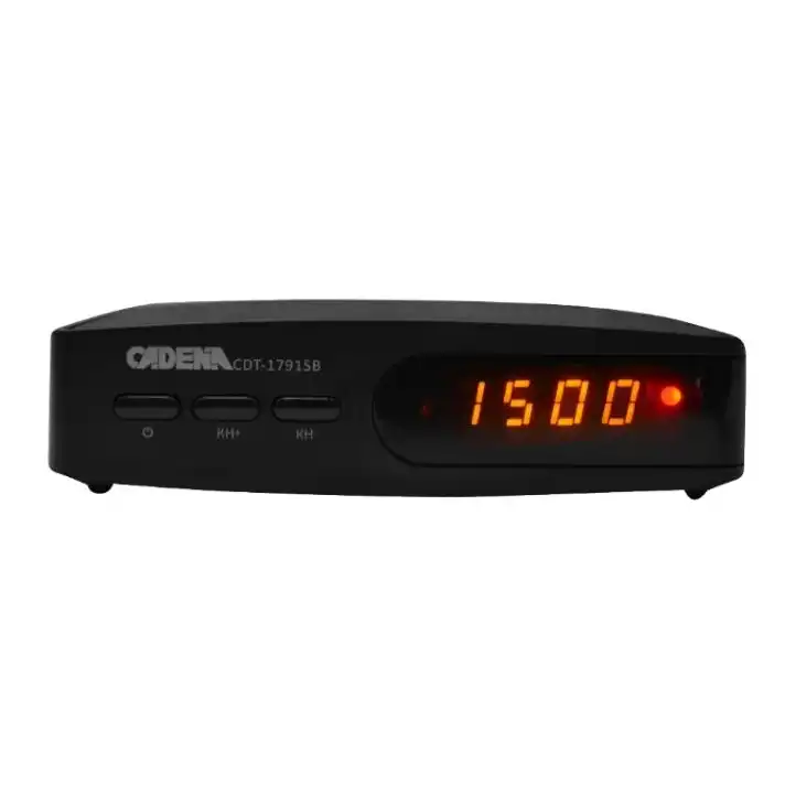 Ресивер DVB-T2 CADENA CDT-1791SB, черный, (046/91/00047698) Ресивер DVB-T2 CADENA CDT-1791SB, черный, (046/91/00047698)