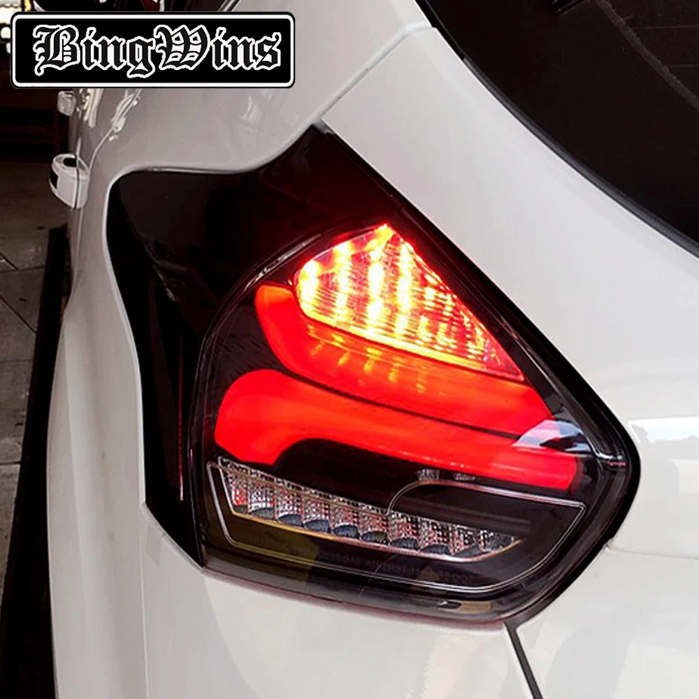 Автомобильный Стайлинг для Ford Focus 2 задние фонари светодиодный задний фонарь задний багажная лампа с динамическим сигналом поворота