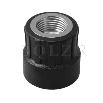 

BQLZR Black 1/2" Female Thread Adapter Water Pipe Connector 32mm Inner Dia