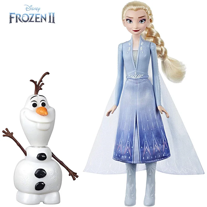 Куклы Disney Холодное сердце 2 говорящие и светящиеся Олаф Эльза игрушка холодная