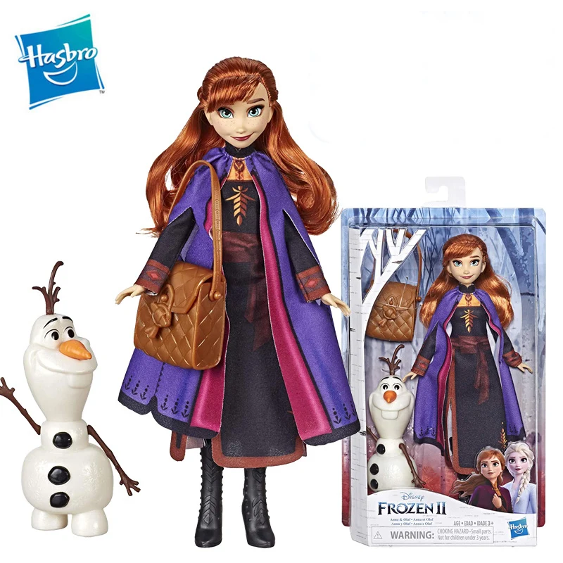 Hasbro Дисней замороженная Эльза принцесса игрушка Анна фигурка Коллекционная модель куклы Поющие Куклы набор игрушек для девочек - Цвет: E6661