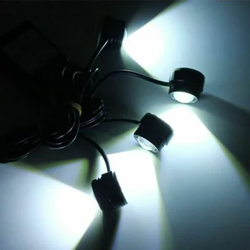 

Lights LED Hawkeye Fog Lamp Remote Control Kit 480LM DC 12V Motorcycle