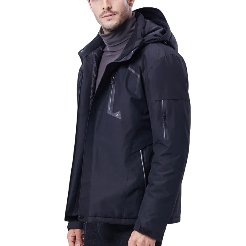 Уличная походная мужская зимняя куртка Женская флисовая куртка с подогревом USB зарядка спортивная одежда нагревательный лист съемный