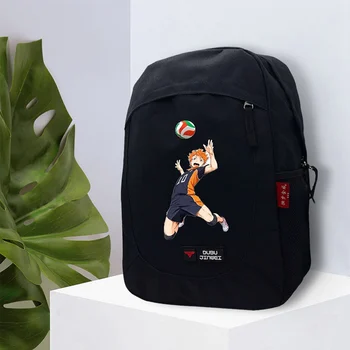 

Haikyuu Karasuno Canvas Backpack Kid's Travel Bag School Bag Laptop Sport Bags