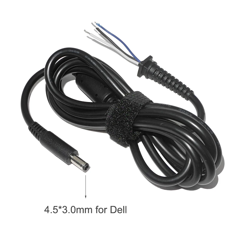 Tanie 4.5x3.0mm przewód zasilający złącze DC Jack ładowarka Adapter wtyczka kabel