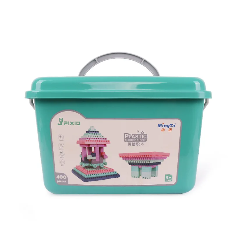 

Creative Cognitive Jigsaw Enlightenment Educational Toys for Children In Assembling Granular Plastic Building Blocks