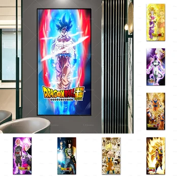

Modern Anime Poster Dragonball Z Canvas Painting HD Wall Art Modular Abstract Creative Pictures Corridor Bedroom Home Decoration