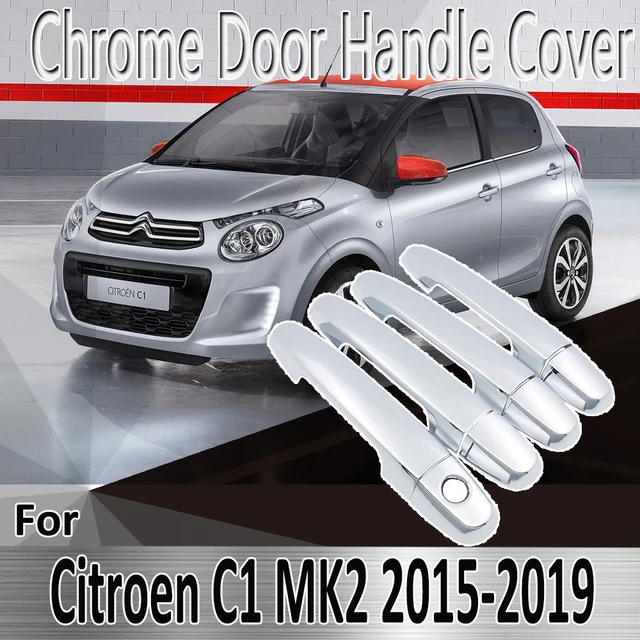for Citroen C1 2015~2019 2016 2017 Styling Stickers Decoration Chrome Door Cover paint Refit Car Accessories - AliExpress