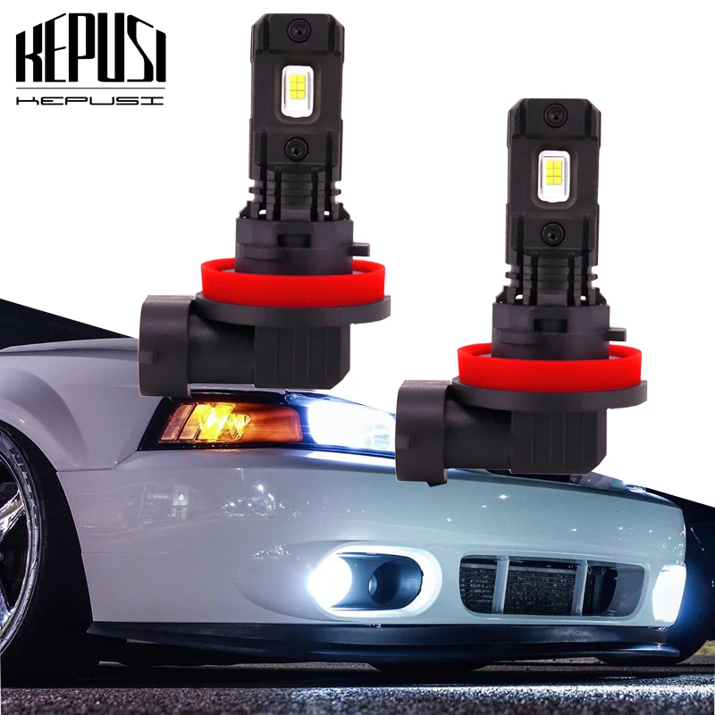 

1 pair 100W H7 led Car lights 3000lm H11 H8 9006 H1 H3 LED Bulb White 6000k led Car fog light car lamp 12V 24V H7 driving light