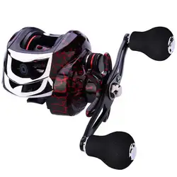 Baitcasting Reel  18+1 Stainless Steel BB, 7.1:1 Gear Ratio Magnetic Brake System Bass Casting Fishing Reel With10KG Max Drag