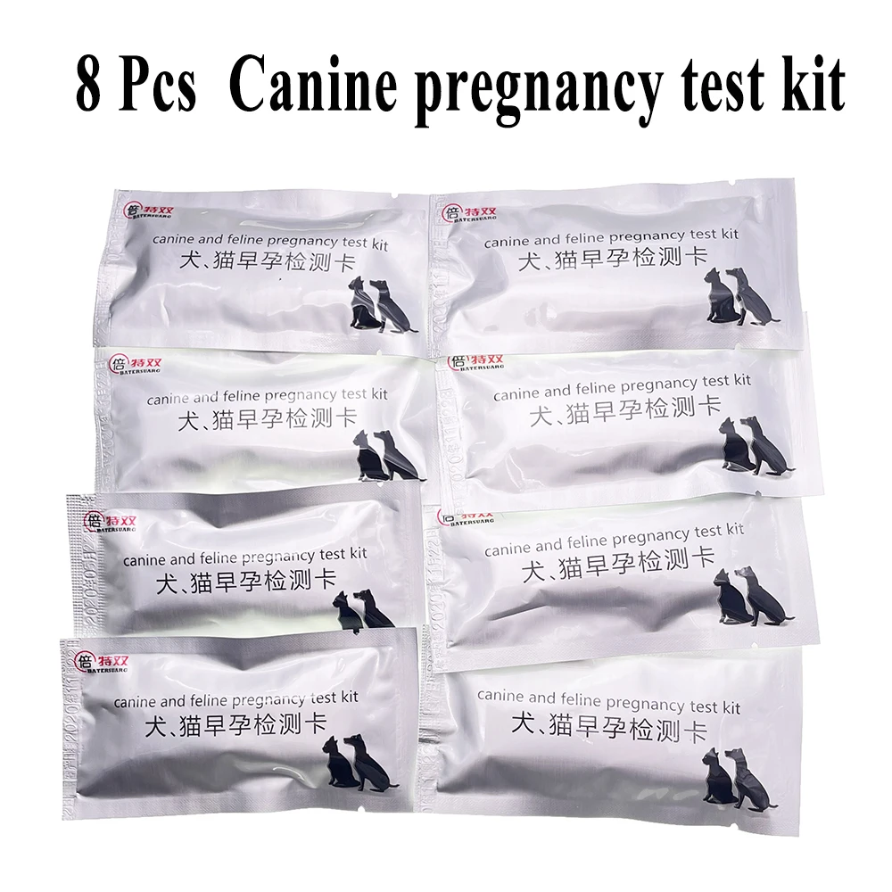 Tanio 8 sztuk Pet Dog Cat Canine felino wczesna ciąża