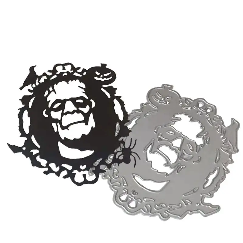 

Halloween Vampire Frame Metal Cutting Dies Stencil DIY Scrapbooking Album Stamp