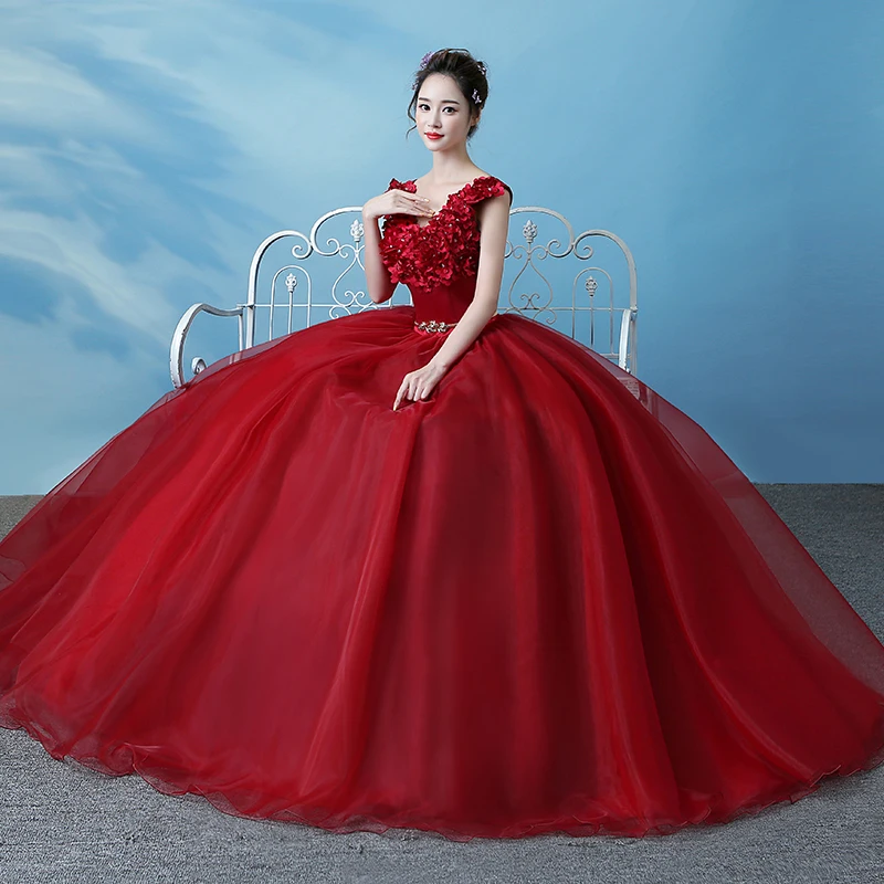 Реальное изображение бордовые платья Quinceanera, детская куртка с цветочной аппликацией vestidos de 15 anos дебютантка бальное платье айва anos