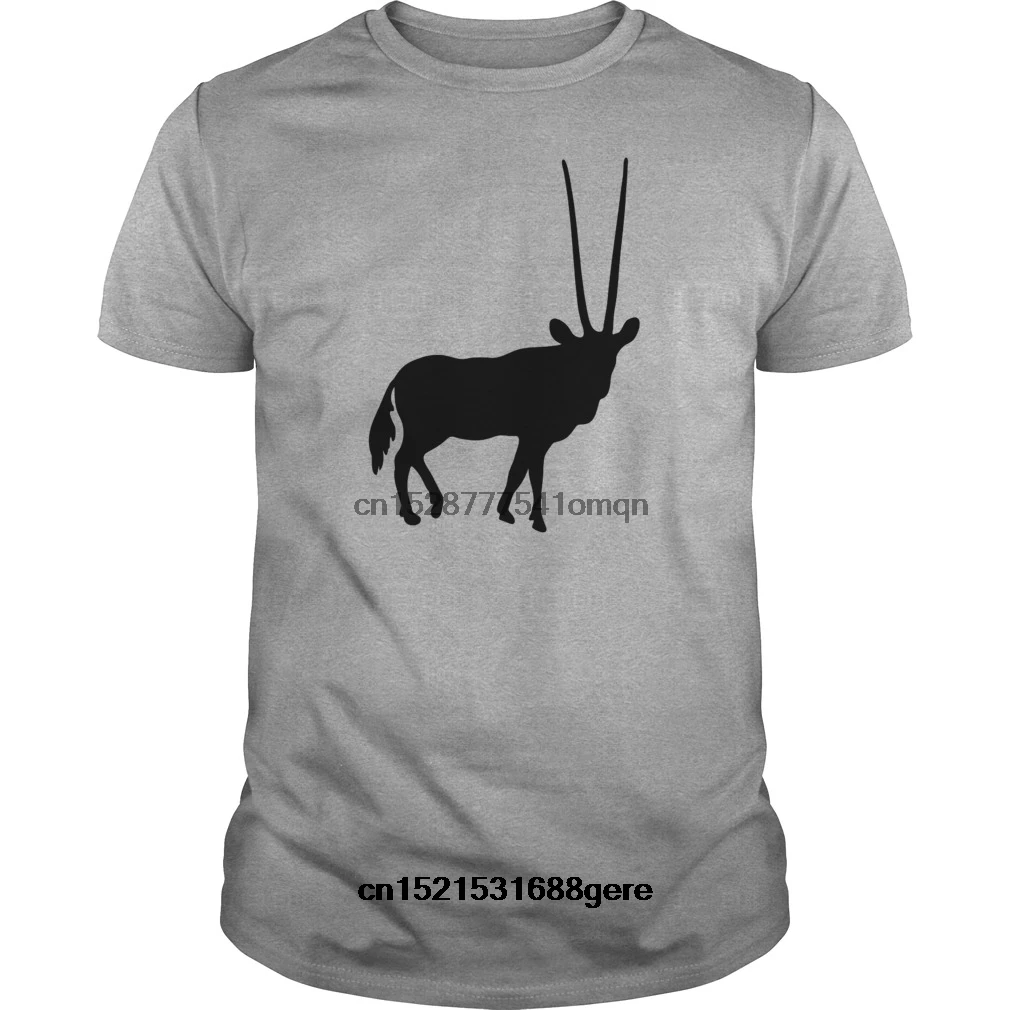 Забавная футболка легкие Оксфордские футболки oryx bull мужские | Мужская одежда