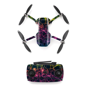 

Colorful Line Style Skin Sticker for DJI Mavic Mini Drone And Remote Controller Decal Vinyl Skins Cover M0054