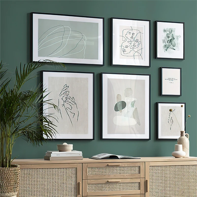 

Abstract Line Body Shake Head Quotes Wall Art Picture Canvas Painting Nordic Minimalist Posters And Prints Living Room Decor