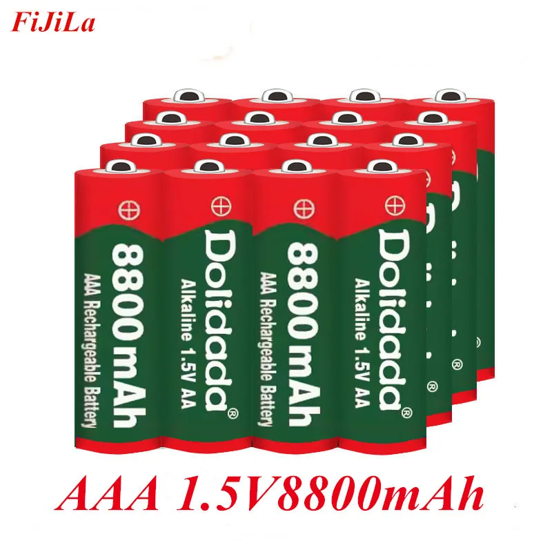 pcs Brand1 5v a Rechargeable Battery 00mah a 1 5v New Alkaline Rechargeable Batery For Led Light Toy Mp3 Free Shipping Replacement Batteries Aliexpress