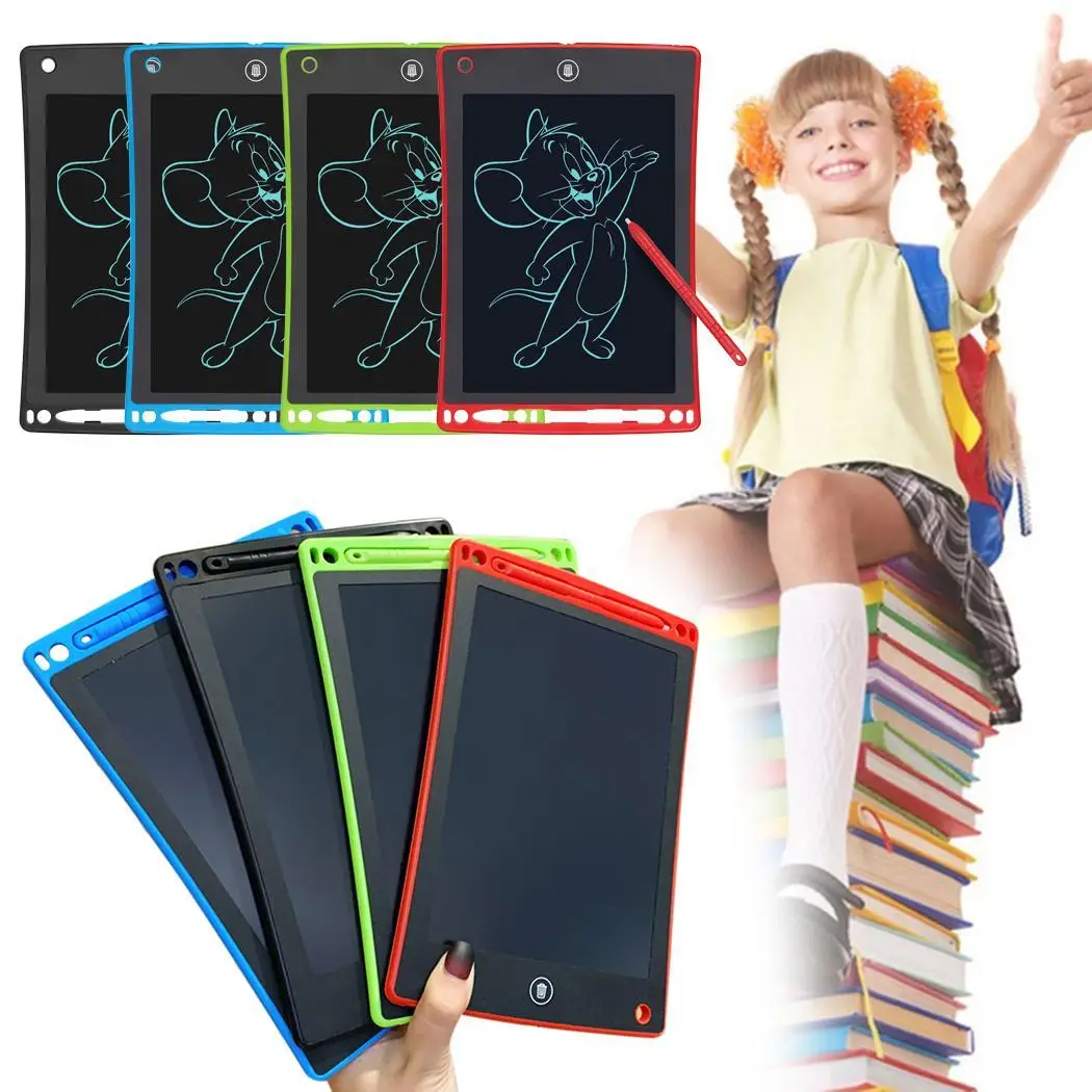 LCD Electronic Hand-painted Board Children Intelligent 100-200G CR2016 button battery Writing Board 25%-30