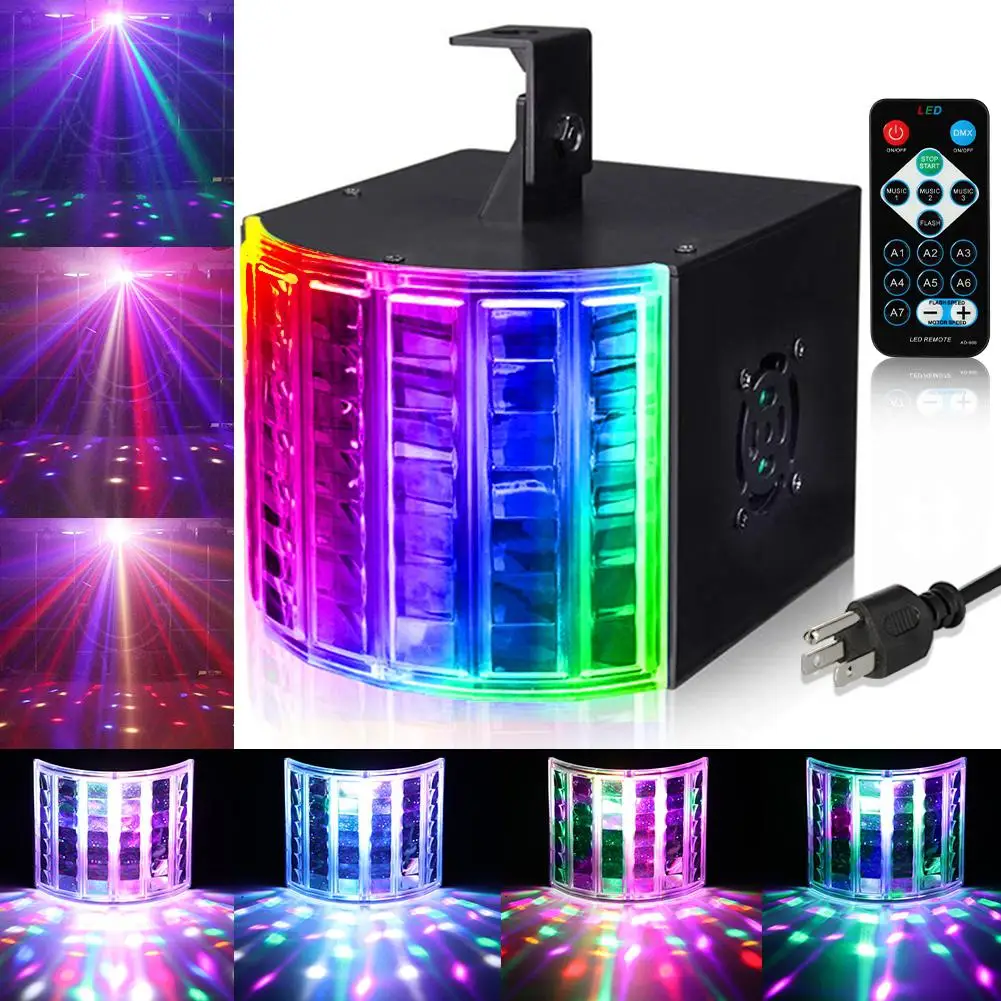 

HobbyLane Party Magic Ball Light DJ Dance Sound Stage Disco Light Portable Party Lights with Remote Control