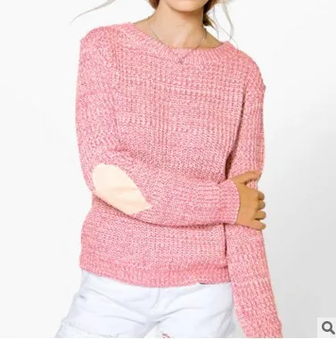 2019 Vintage Women Sweater Fashion Knitted Sweater Women O-neck Pullover Winter Loved Pull Female Knitwear Ladies Truien Dames